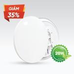 Đèn Ốp Trần LED N15 20W Tròn Vianco