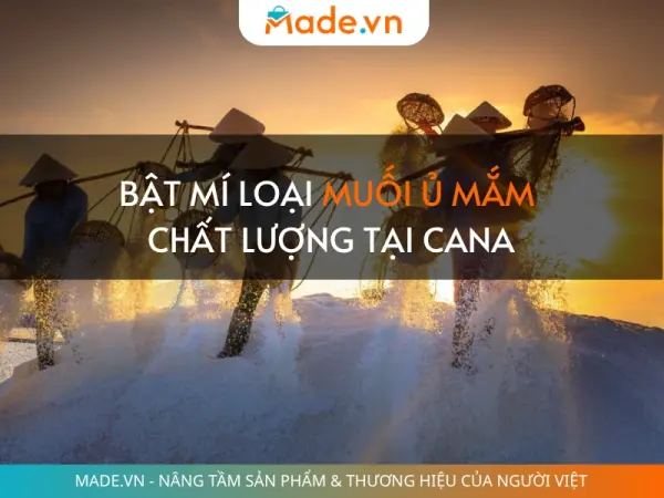 Bật mí loại muối ủ mắm chất lượng tại Cana