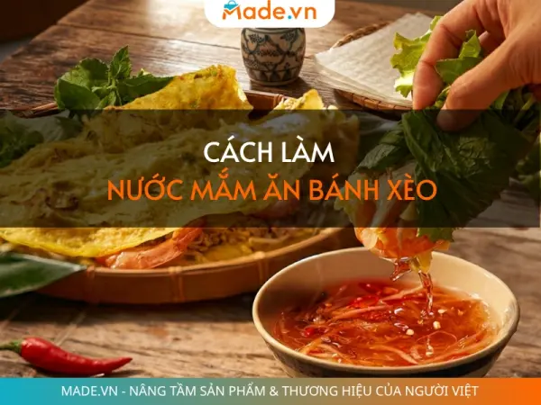 Cách làm nước mắm ăn bánh xèo ngon khó cưỡng, ăn là mê