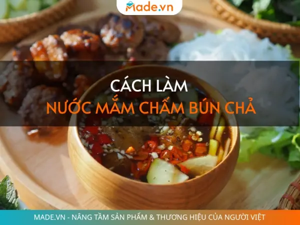Bí quyết pha nước chấm bún chả chuẩn vị Hà Thành