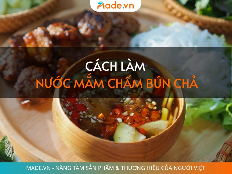 cách làm  nước mắm chấm bún chả