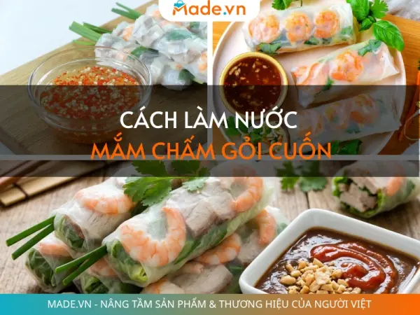 Cách làm nước mắm chấm gỏi cuốn chua ngọt chuẩn vị tại nhà