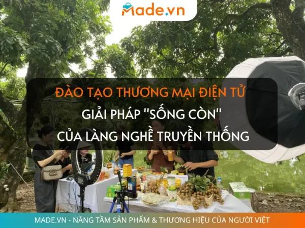 Đào tạo thương mại điện tử thực chiến: Giải pháp "sống còn" của làng nghề truyền thống