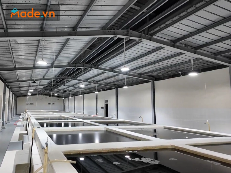 Hệ thống 192 bể Ủ chượp bằng Composite hữu cơ tại nhà máy của Cana
