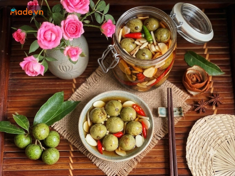 Hũ sấu ngâm nước mắm ngon, giòn và không bị nổi váng