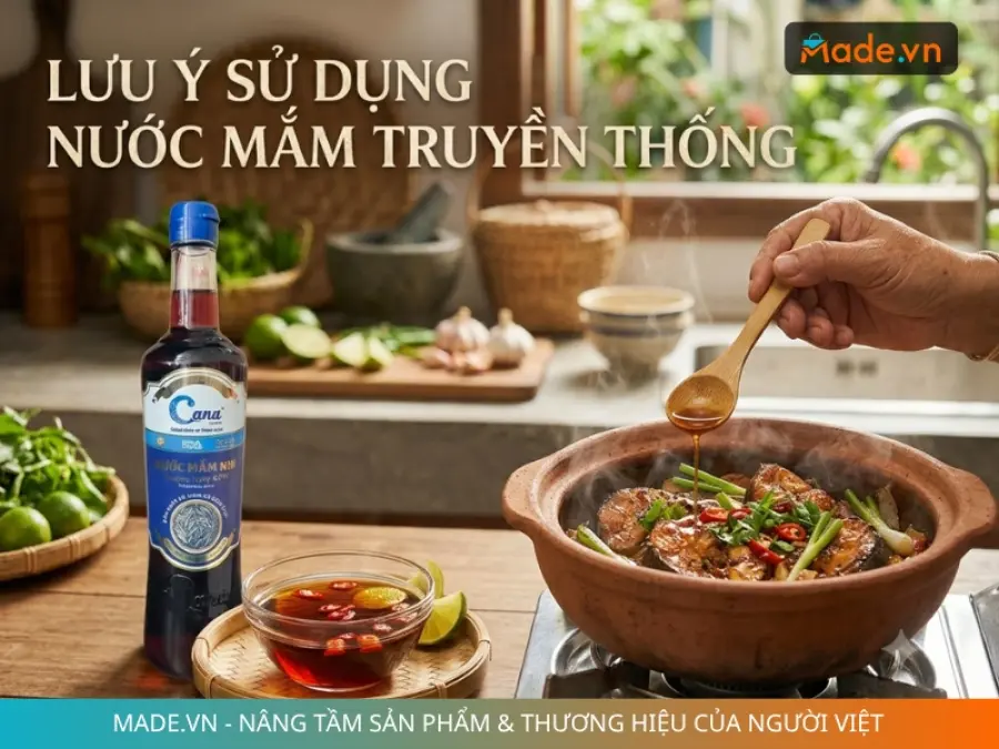 5 Lưu ý sử dụng nước mắm truyền thống
