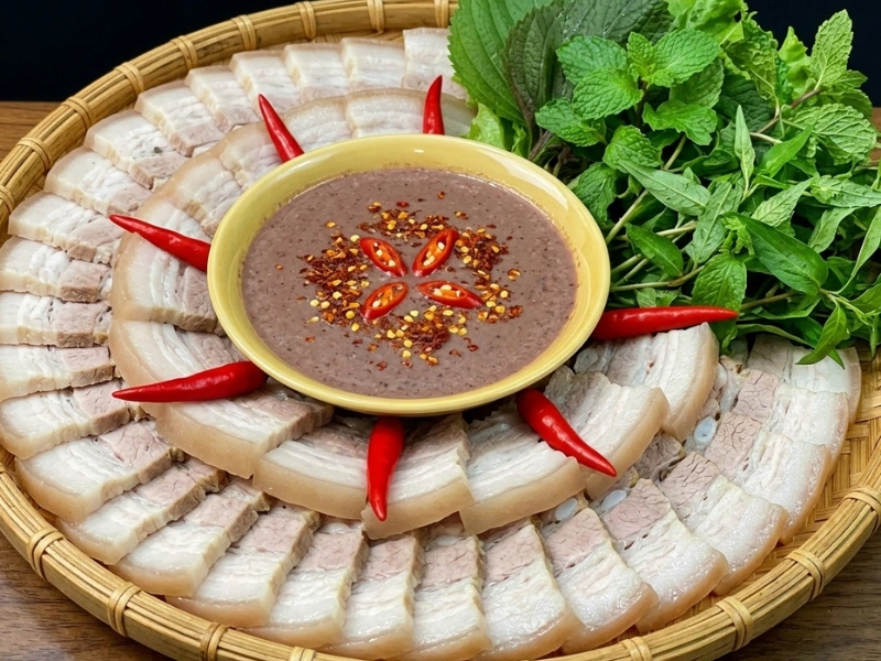 Mắm tôm có lớp bọt mịn, dịu mùi hăng gắt, vị chua mặn ngọt cân bằng