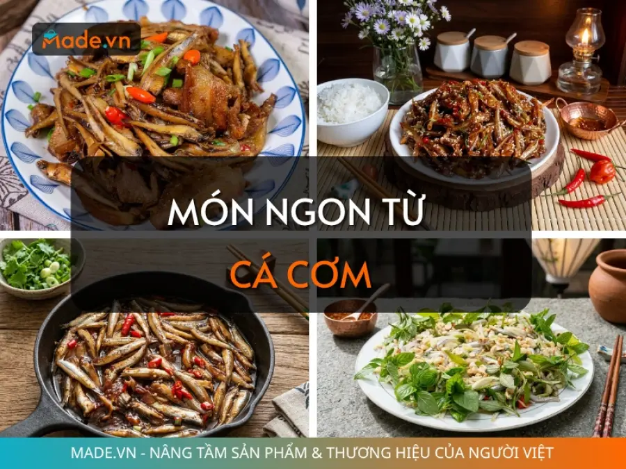 10 Món ngon từ cá cơm đơn giản, đậm đà cho bữa cơm gia đình