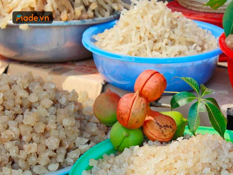 Mủ trôm Ninh Thuận
