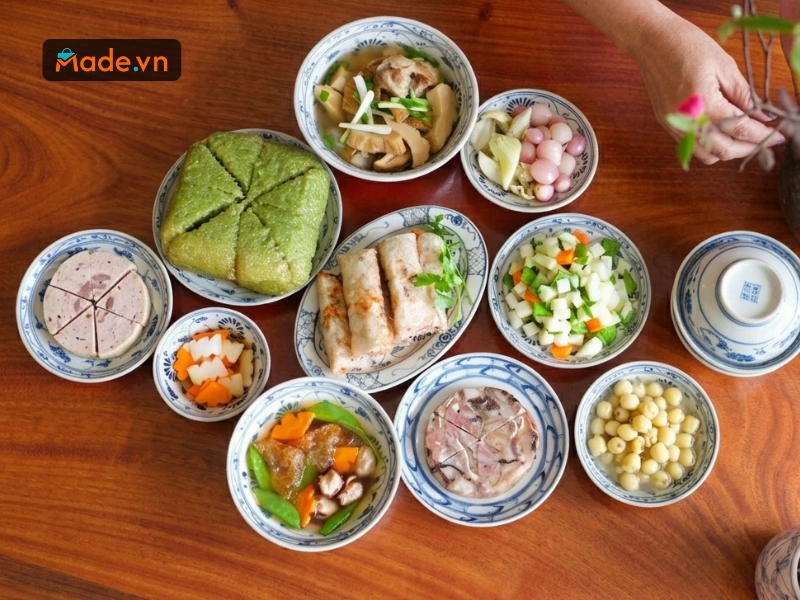 Những món ăn đặc trưng trong mâm cơm Tết của người miền Bắc