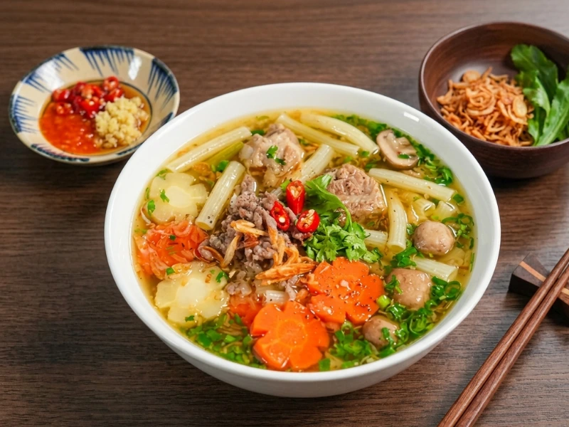 Nui thịt băm không mất nhiều thời gian nấu nướng nhưng thành phẩm lại thơm ngon khó cưỡng