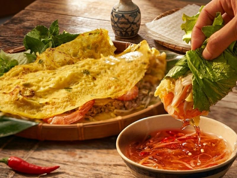 Nước mắm ăn bánh xèo chính là linh hồn giúp bánh xèo thêm đậm đà, dậy hương thơm khó cưỡng