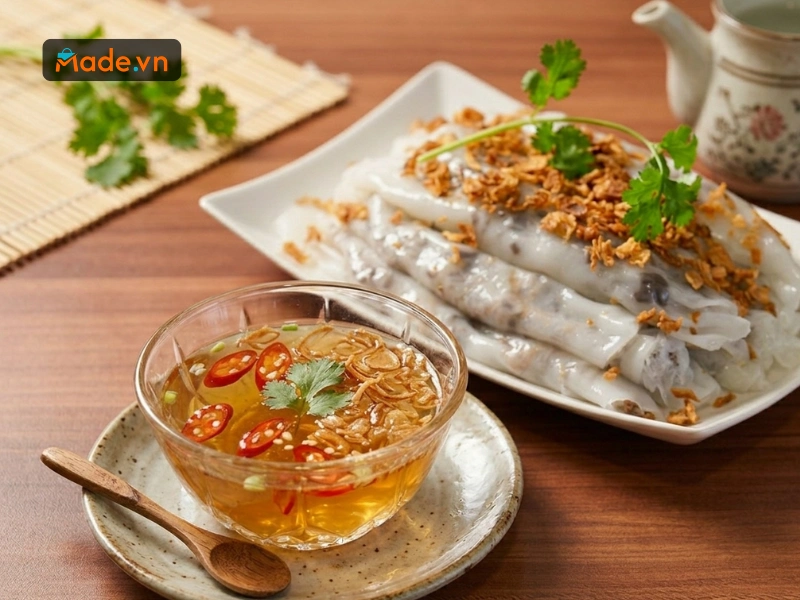 Nước mắm chấm bánh cuốn nóng chuẩn vị Thanh Trì
