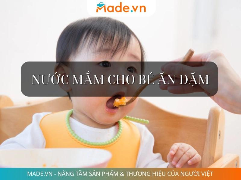 Nước mắm cho bé ăn dặm