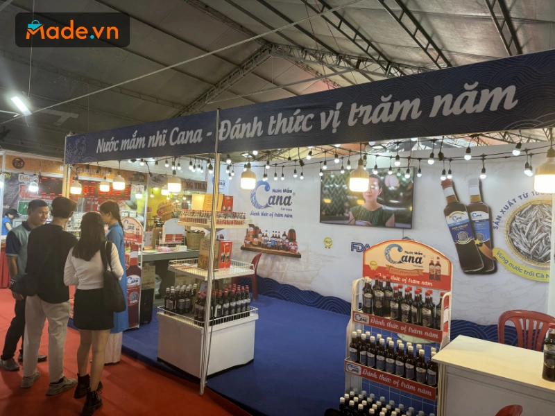 Sự đầu tư nghiêm túc của các thương hiệu Việt về diện mạo và bao bì sản phẩm cũng như trưng bày tại hội chợ với khát vọng vươn ra biển lớn