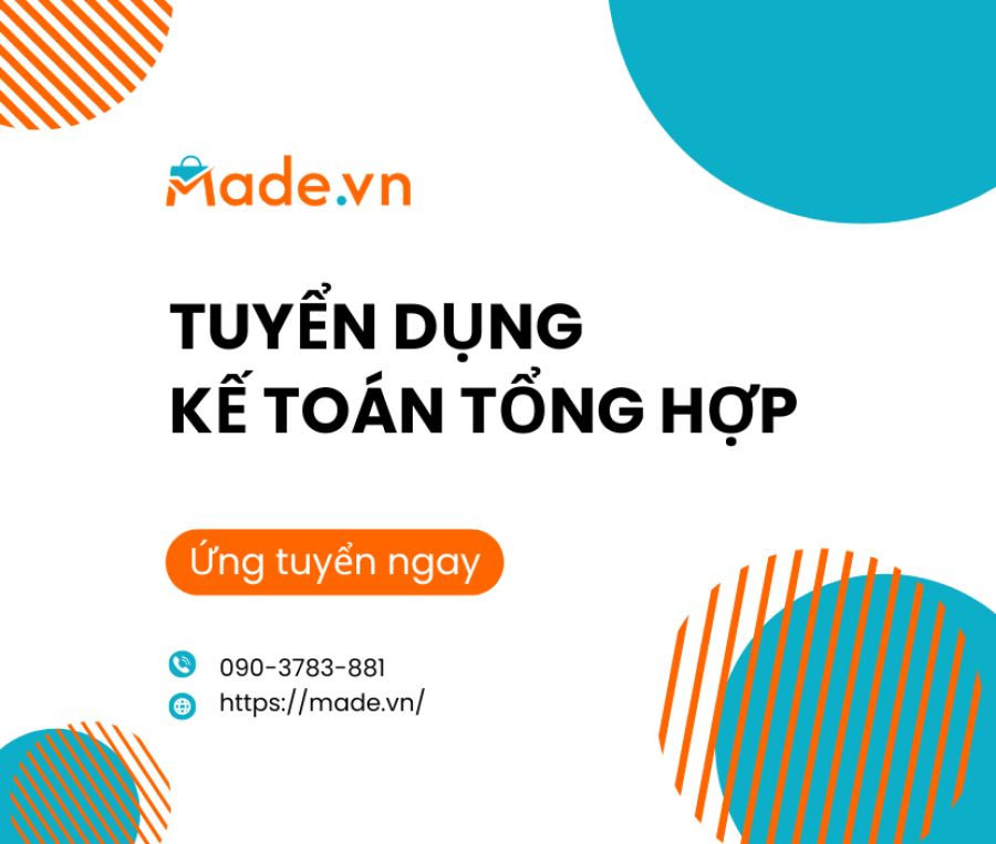 Tuyển dụng Kế toán tổng hợp
