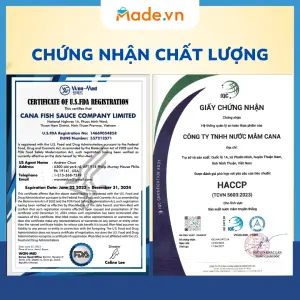 Nước Mắm Nhĩ Cana 42°N – Combo 06 Chai