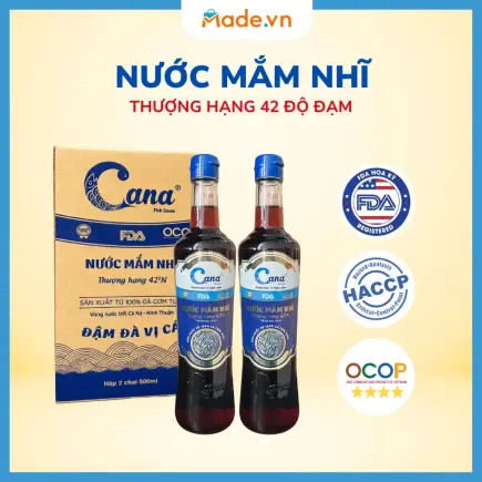 Nước Mắm Nhĩ Cana 42°N – Combo 02 Chai