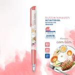 Bút gel B - Buttersmooth Gel Thiên Long - Premium Tip viết êm, trơn - Mực Xanh - Phiên bản Món ngon Việt Nam